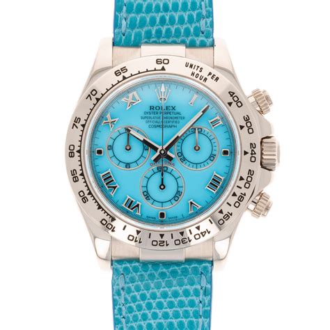 rolex daytona aqua face